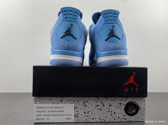 Rep 4 UNC Jordan HO12MNJDLS247 Retro (PE) 0713